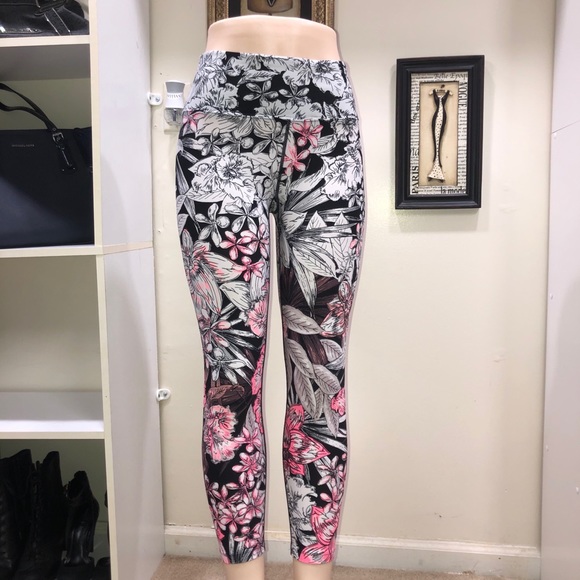 Calvin Klein Pants - Calvin Klein Floral Print High Waist Legging